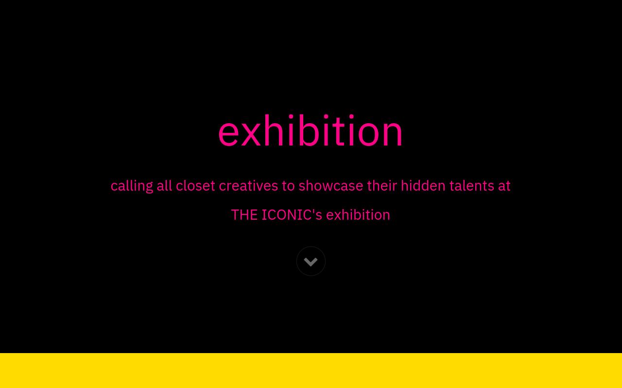 Carrd profile picture for @exhibition